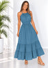 The California Maxi - Cy Teal dubai outfit dress brunch fashion mums