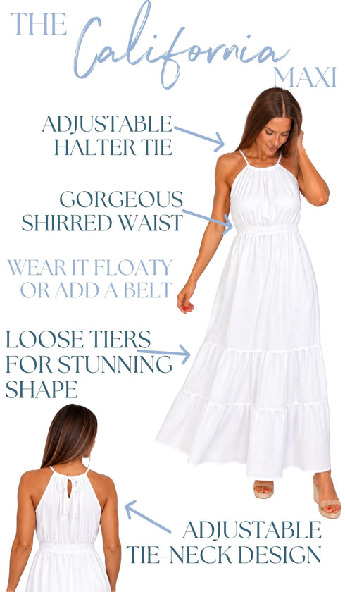 The California Maxi - TEMPLATE dubai outfit dress brunch fashion mums
