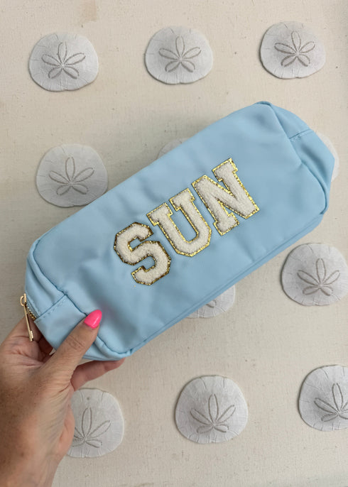 The Classic Pouch - Blue Sun dubai outfit dress brunch fashion mums