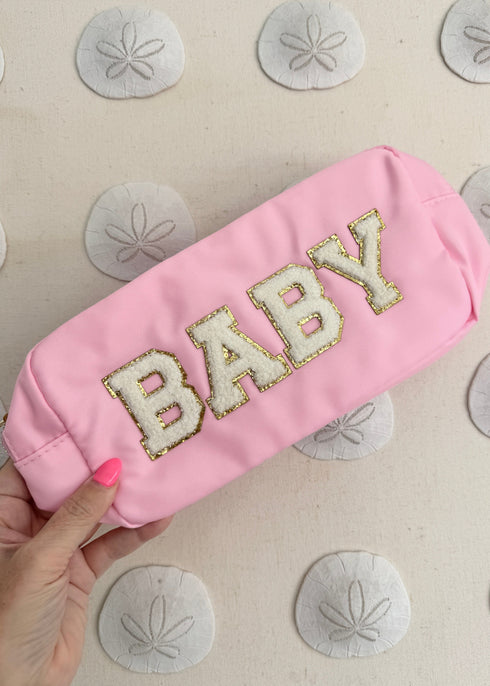 The Classic Pouch - Pink Baby dubai outfit dress brunch fashion mums