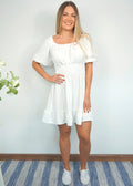 The Daisy Dress - Cy White dubai outfit dress brunch fashion mums