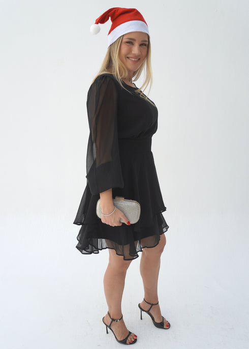The Dream Dress - Midnight Black dubai outfit dress brunch fashion mums