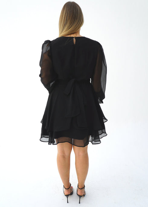 The Dream Dress - Midnight Black dubai outfit dress brunch fashion mums