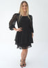 The Dream Dress - Midnight Black dubai outfit dress brunch fashion mums