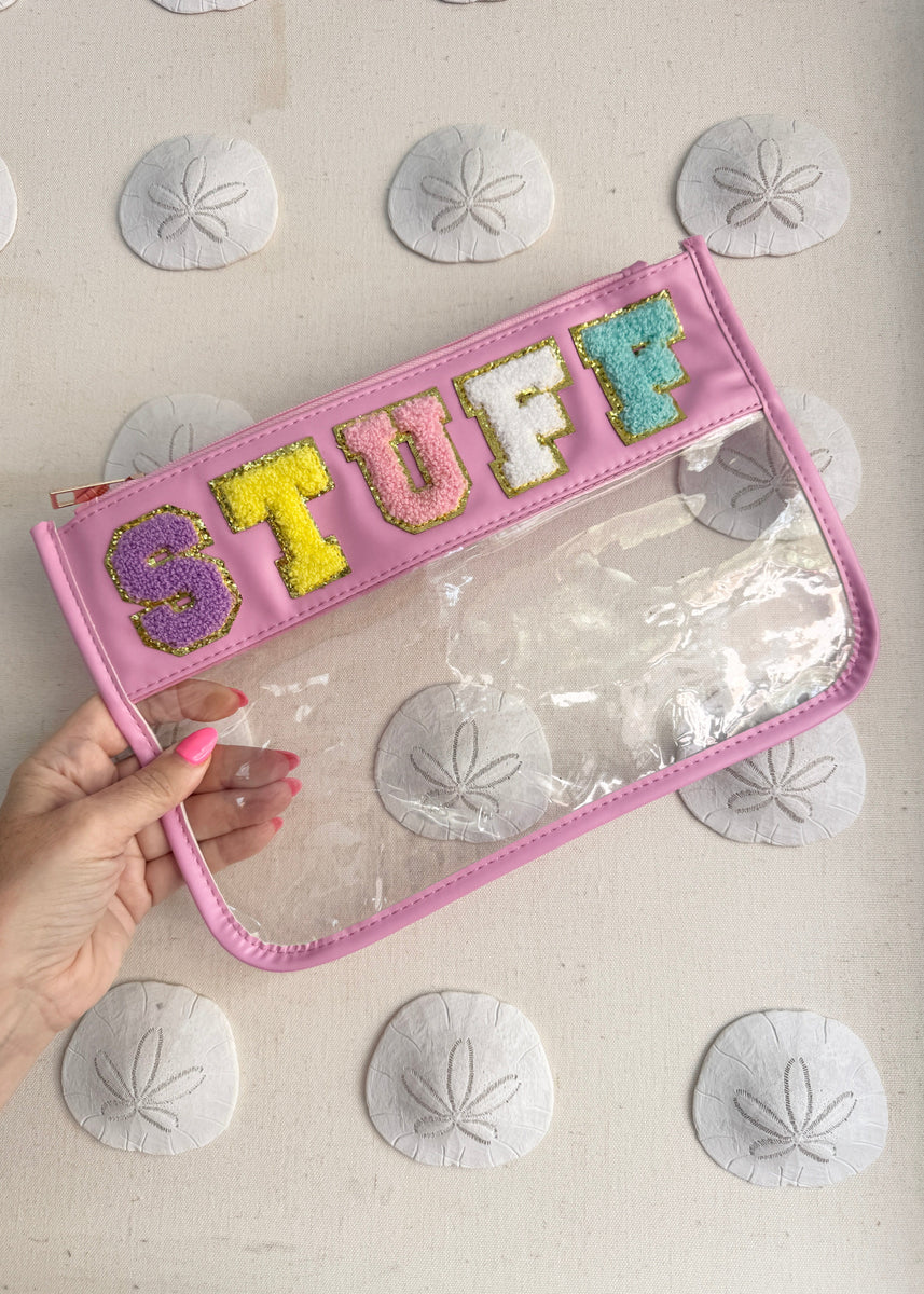 The Flat Pouch - Stuff Pink – NEON STAR