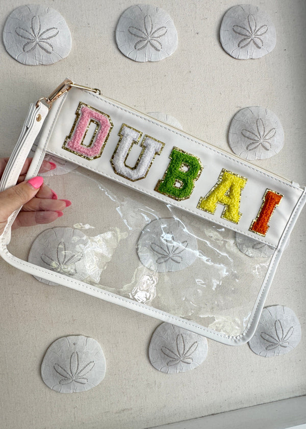 The Flat Pouch - White Dubai dubai outfit dress brunch fashion mums
