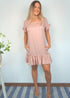 The Flirty Anywhere Dress - Dusty Pink dubai outfit dress brunch fashion mums