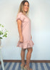 The Flirty Anywhere Dress - Dusty Pink dubai outfit dress brunch fashion mums