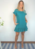 THE-V-FLIRTY-ANYWHERE-DRESS-FITTED-WOMEN-DRESS-MERMAID-GREEN