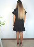 The Flirty Anywhere Dress - Midnight Black dubai outfit dress brunch fashion mums