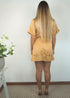 The Flirty Wrap Dress - Pure Gold dubai outfit dress brunch fashion mums