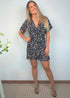 The Flirty Wrap Dress - Royal Coral Jungle dubai outfit dress brunch fashion mums