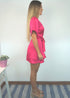 The Flirty Wrap Dress - Scarlett Satin dubai outfit dress brunch fashion mums