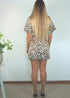 The Flirty Wrap Dress - Silk Leopard dubai outfit dress brunch fashion mums