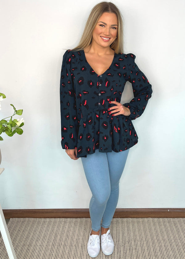 The Hampstead Top - Forest Leopard dubai outfit dress brunch fashion mums