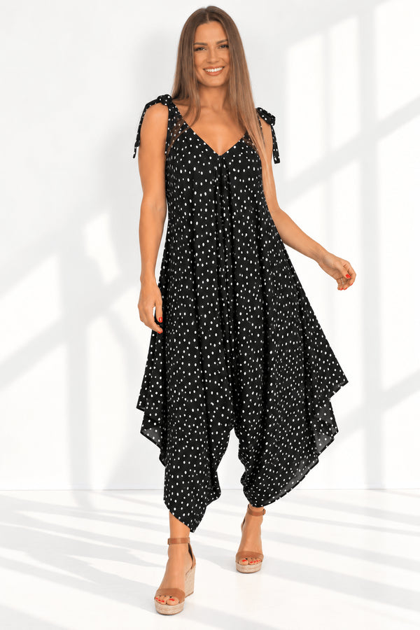 O/S The Harem Jumpsuit - City Polka dubai outfit dress brunch fashion mums