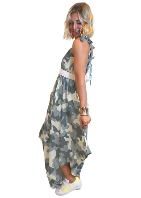 O/S The Harem Jumpsuit - Classic Camo dubai outfit dress brunch fashion mums