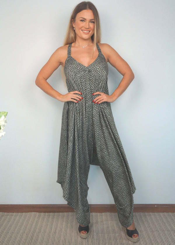 O/S The Harem Jumpsuit - Olive Martinis dubai outfit dress brunch fashion mums