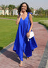 O/S The Harem Jumpsuit - Royal Blue dubai outfit dress brunch fashion mums