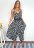 O/S The Harem Jumpsuit - Wild Abstract dubai outfit dress brunch fashion mums