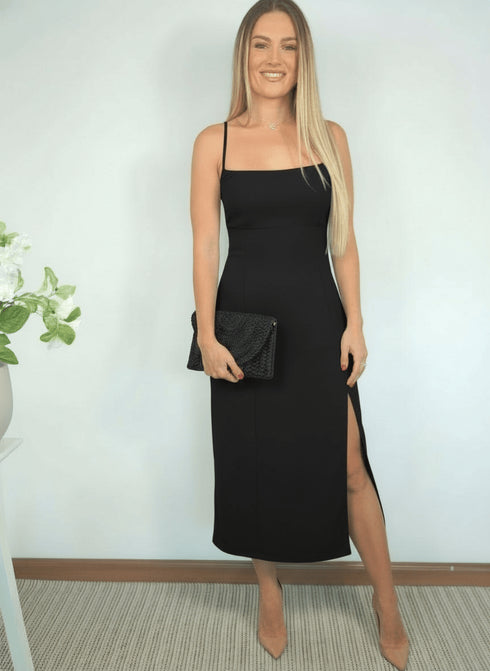 The Hayley Dress - Black dubai outfit dress brunch fashion mums