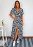 The Helen Dress - Black Bouquet dubai outfit dress brunch fashion mums