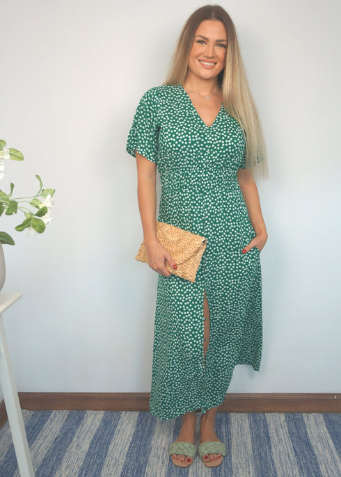 The Helen Dress - Forest Flowers dubai outfit dress brunch fashion mums