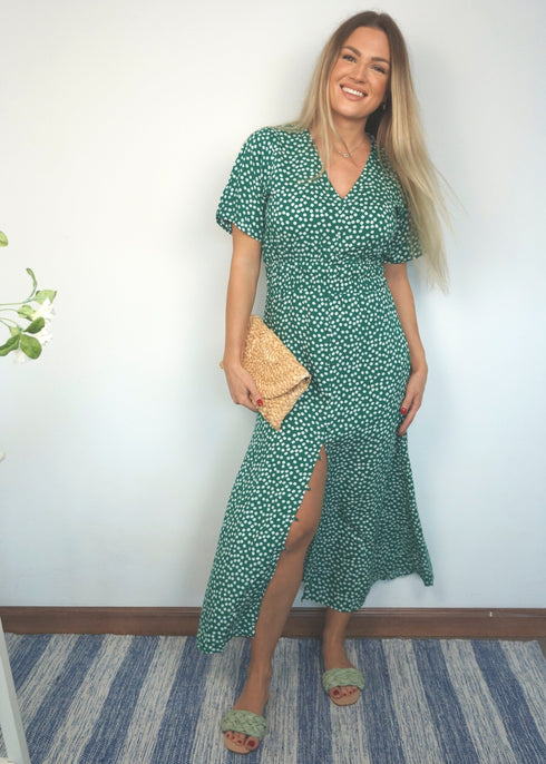 The Helen Dress - Forest Flowers dubai outfit dress brunch fashion mums