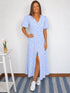 The Helen Dress - Ocean Spots dubai outfit dress brunch fashion mums