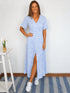The Helen Dress - Ocean Spots dubai outfit dress brunch fashion mums
