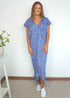 O/S The Kate Maxi Dress - Ditsy Royal dubai outfit dress brunch fashion mums