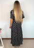 The Kensington Dress - City Polka dubai outfit dress brunch fashion mums