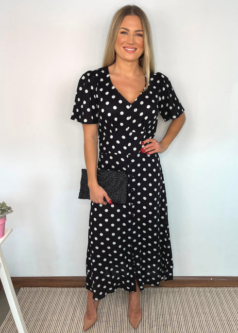 The Kensington Dress - City Polka dubai outfit dress brunch fashion mums