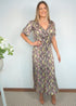 The Kensington Dress - Sorbet Snake dubai outfit dress brunch fashion mums