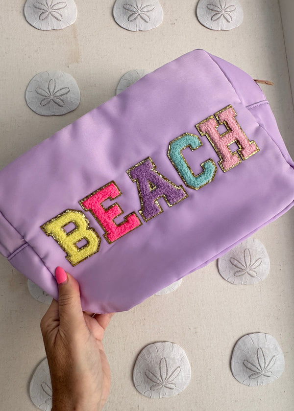 The Large Pouch - Beach Purple dubai outfit dress brunch fashion mums