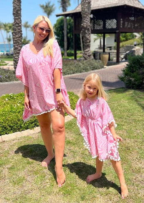 The Little Kaftan - Candy Swirls dubai outfit dress brunch fashion mums