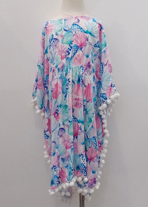 The Little Kaftan - Mermaid Shells dubai outfit dress brunch fashion mums