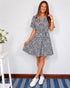 The Lola Shirt Dress - Black Jungle dubai outfit dress brunch fashion mums