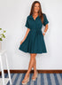 The Lola Shirt Dress - Cy Teal dubai outfit dress brunch fashion mums