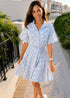 The Lola Shirt Dress - Daisy Blue dubai outfit dress brunch fashion mums