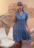 The Lola Shirt Dress - Ditsy Royal dubai outfit dress brunch fashion mums