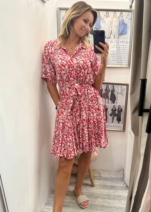The Lola Shirt Dress - Lipstick Fields dubai outfit dress brunch fashion mums