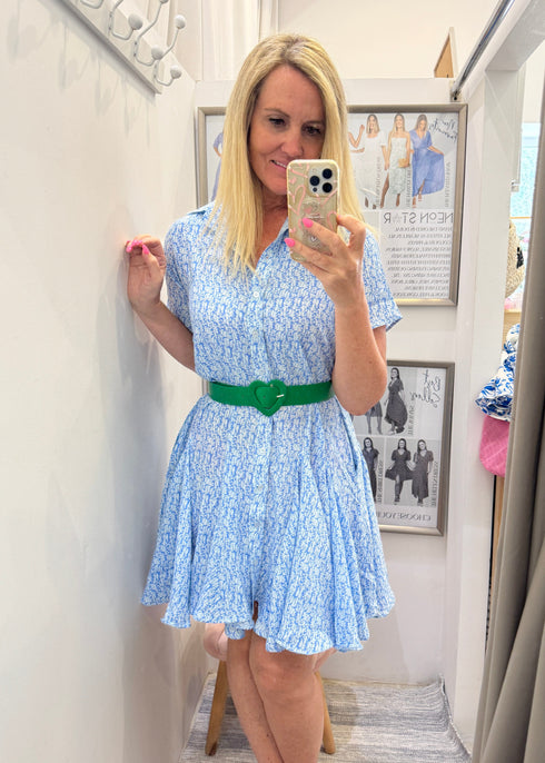 The Lola Shirt Dress - Santorini Summer dubai outfit dress brunch fashion mums