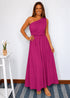 The Marbella Dress - Cy Magenta dubai outfit dress brunch fashion mums