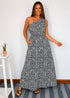 The Marbella Dress Mini - Black Jungle dubai outfit dress brunch fashion mums