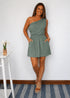 One Size (UK 8 - 16) / Mini The Marbella Dress Mini - Cy Khaki dubai outfit dress brunch fashion mums
