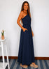 The Marbella Dress Mini - Cy Navy dubai outfit dress brunch fashion mums