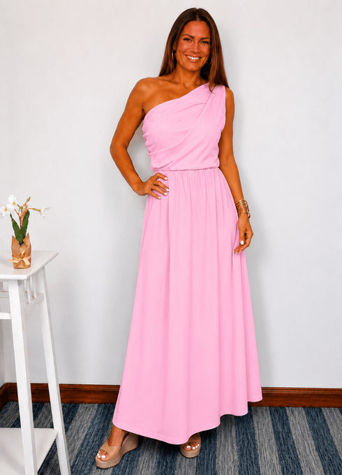 The Marbella Dress Mini - Cy Pink dubai outfit dress brunch fashion mums