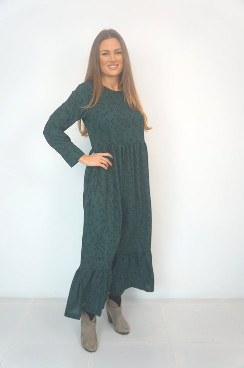 The Marina Dress - Ditsy Forest dubai outfit dress brunch fashion mums