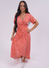 The Maxi Wrap Dress - Lipstick Flowers dubai outfit dress brunch fashion mums